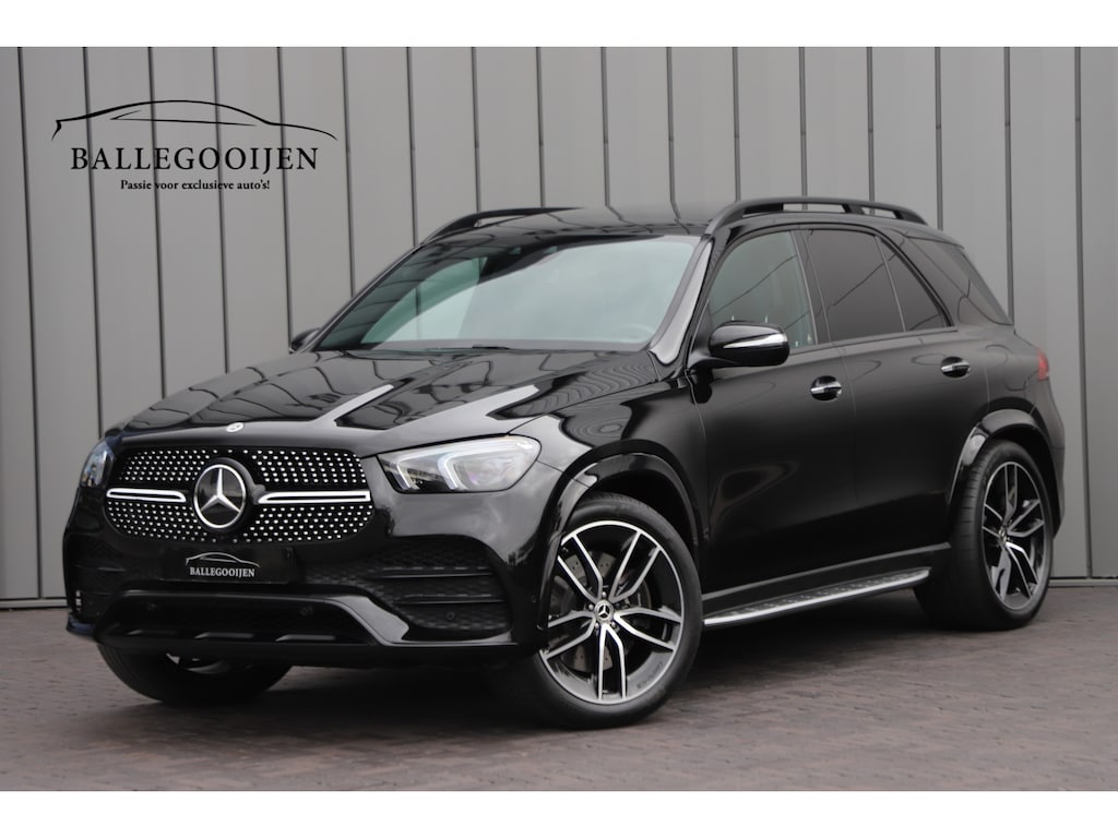 Mercedes-Benz GLE 350e AMG 4-Matic | 333PK | Luchtvering | Burmester | Keyless-go | Memory | Sfeerverlichting | Multibeam | Pano | NL-Auto | 2023.