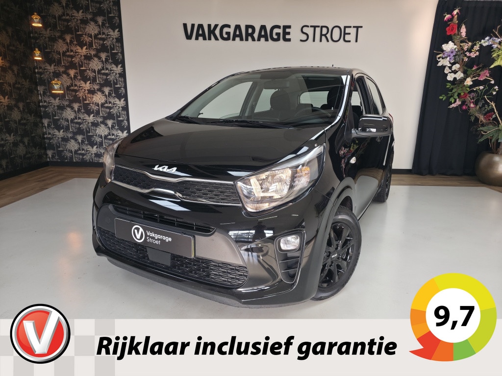 Kia Picanto 1.0 DPi Comf.L | cruise | ac | zwart LMV | BT | oh.bkje | NL | jaarbeurt