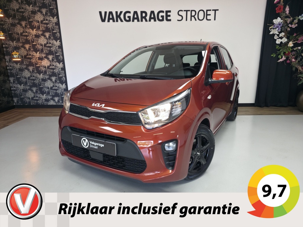 Kia Picanto 1.0 DPi Comf.L | cruise | ac | zwart LMV | BT | oh.bkje | NL