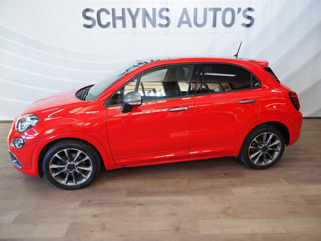 Fiat 500X 1.3 FireFly Turbo 150 Sport Automaat Opendak Leder Sport edition Stoelverwarming Cruisecontrol Keyless MultiMedia