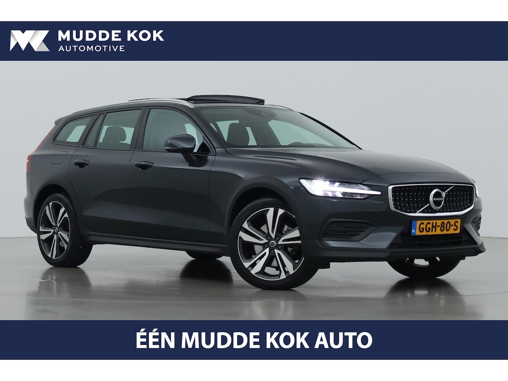 Volvo V60 Cross Country D4 AWD Pro | Trekhaak | Panoramadak | Camera | Polestar Optimalisatie | Memory | Stoelverwarming | 19 inch