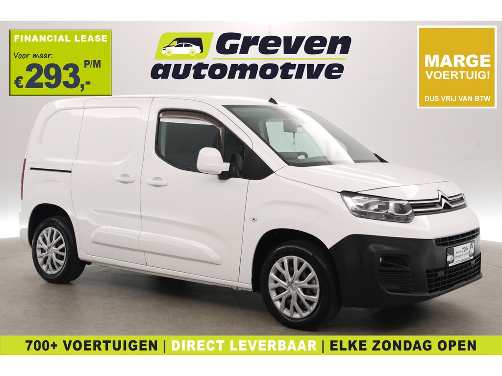 Citroën Berlingo 1.5 BlueHdi 130PK | Marge | 3 Zits | Automaat | Airco | Cruise | Camera | Carplay | Parkeersens.