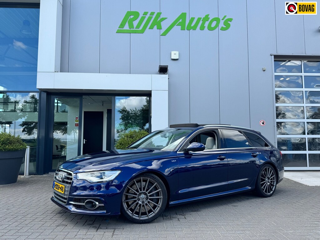 Audi A6 Avant 4.0 TFSI S6 quattro Pro Line Plus * Nachtzicht * Softclose * Pano * CarPlay * Trekhaak *