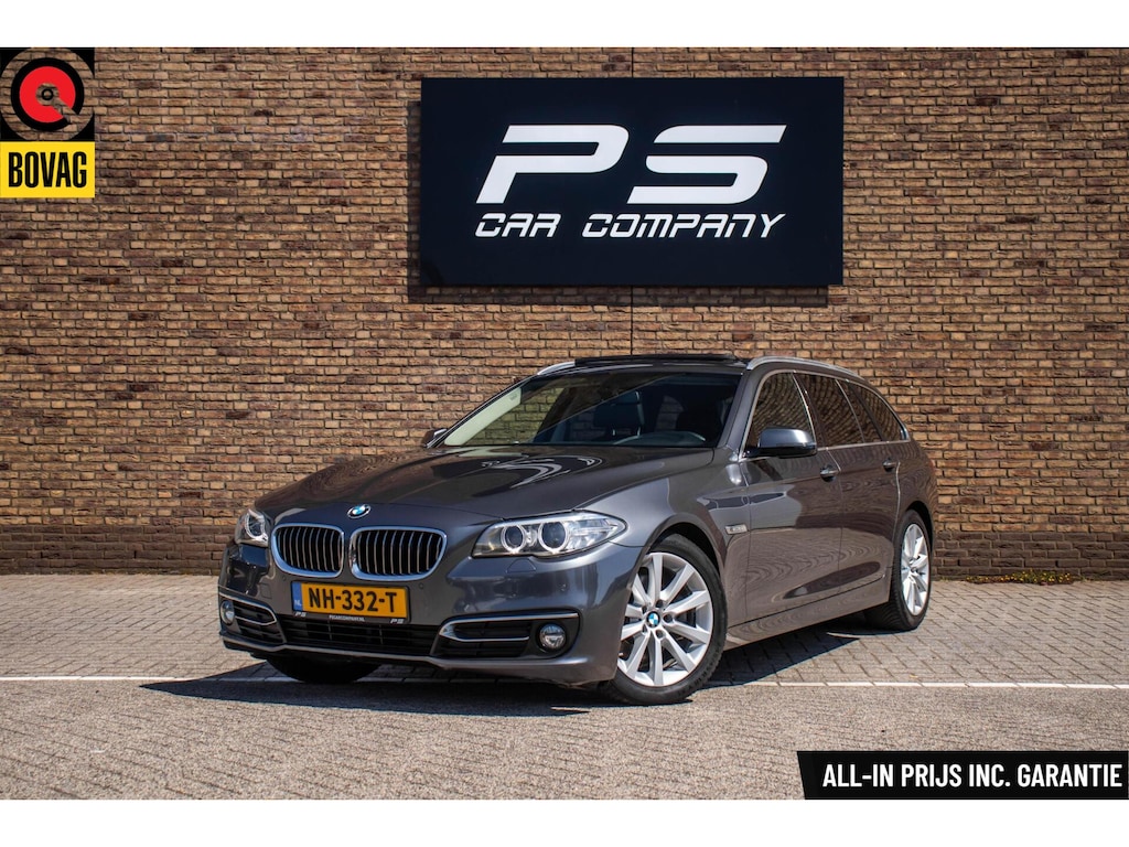 BMW 5-Serie Touring 520i Luxury Edition, NAP, Pano, Leder