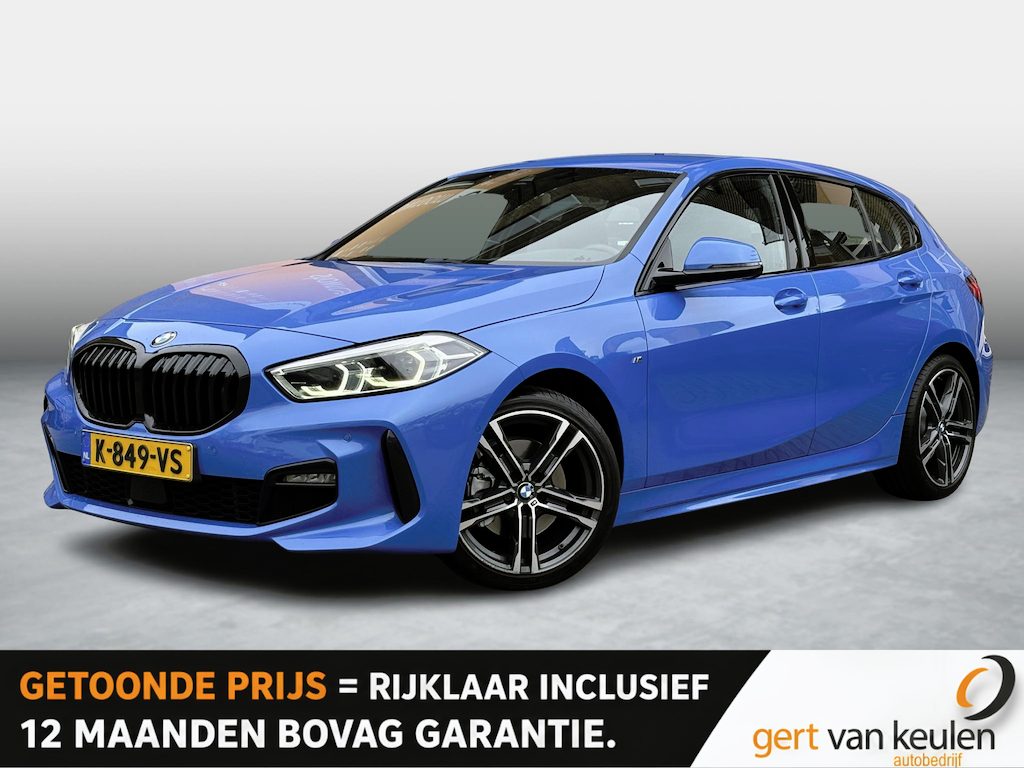 BMW 1-Serie 118i Business Edition Plus M-SPORT/MISANO BLUE/CARPLAY/LED/LEER
