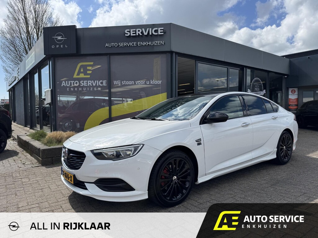 Opel Insignia Grand Sport 1.5 Turbo Business Executive Incl. beurt-apk-6M garantie | Carplay | Cruise en clima | 18" | OPC line pakket ! | Camera en PDC | Keyless entry en start | kortom een fantastische laatste generatie Insignia met het geliefde OPC Line pakket.
