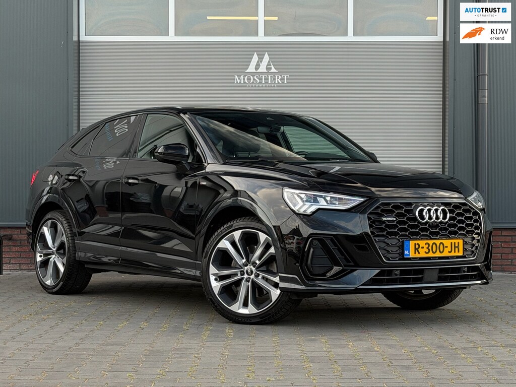 Audi Q3 Sportback 45 TFSI/245pk quattro S Edition|2021|3x S-line|Trekhaak|Camera|Adaptive cruise|Stoelverw.|20" LMV