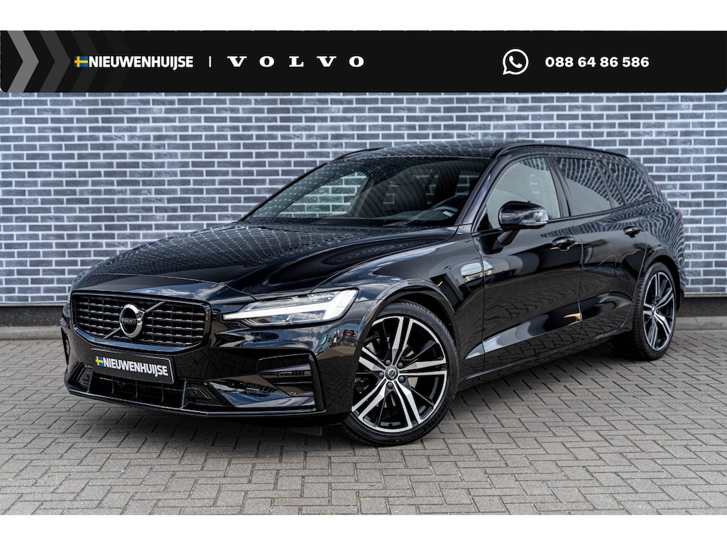 Volvo V60 2.0 B4 R-Design | Panoramadak | Harman Kardon Audio | Achteruitrijcamera | Parkeersensoren | Keyless Entry | Elektrische Achterklep | Stoelverwarming | Navigatie | Apple Carplay | Android Auto