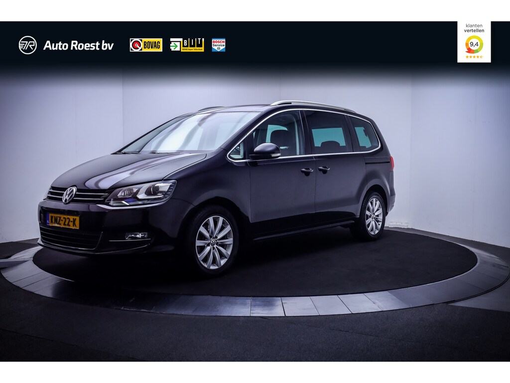 Volkswagen Sharan 1.4 TSI Dsg 7P HIGHLINE XENON | LEDER | ACC | STOELVERW | NAVI | CARPLAY | BLINDSPOT | CLIMA | LMV