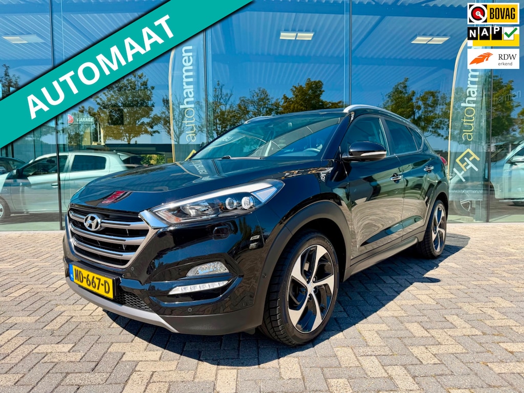 Hyundai Tucson 1.6 T-GDi automaat Premium 4WD, NAP, Trekhaak