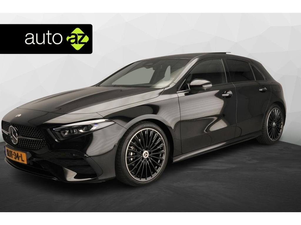 Mercedes-Benz A-klasse 180 Business Solution AMG Automaat / Panoramadak / LED / Rondom camera / Alu wielen 19 inch