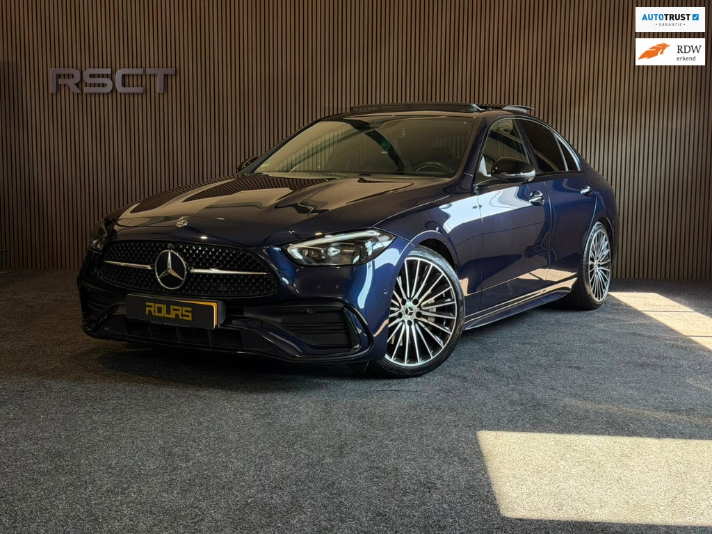 Mercedes-Benz C-klasse 200 Launch Edition AMG Line | Full Option | Pano | Burmester | Orgineel NL