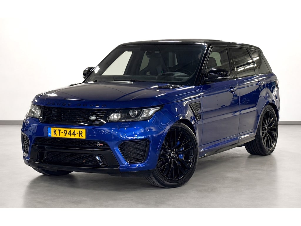 Land Rover Range Rover Sport 5.0 V8 Supercharged SVR Pano Carbon Head-Up Meridian Vol Opties! Unieke Kleur!