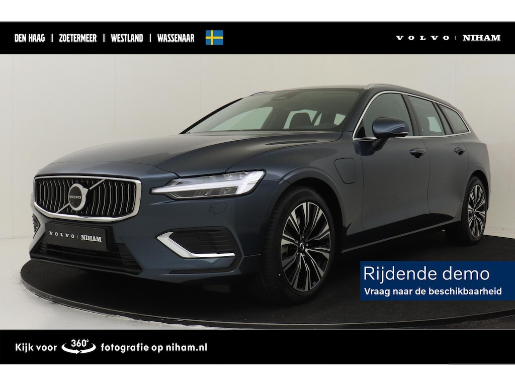 Volvo V60 T8 PLUG-IN HYBRID AWD PLUS PERFORMANCE ED. BRIGHT -HARMAN/KARDON|360°CAM|VERW.VOORRUIT|ADAP.LED|POLESTAR