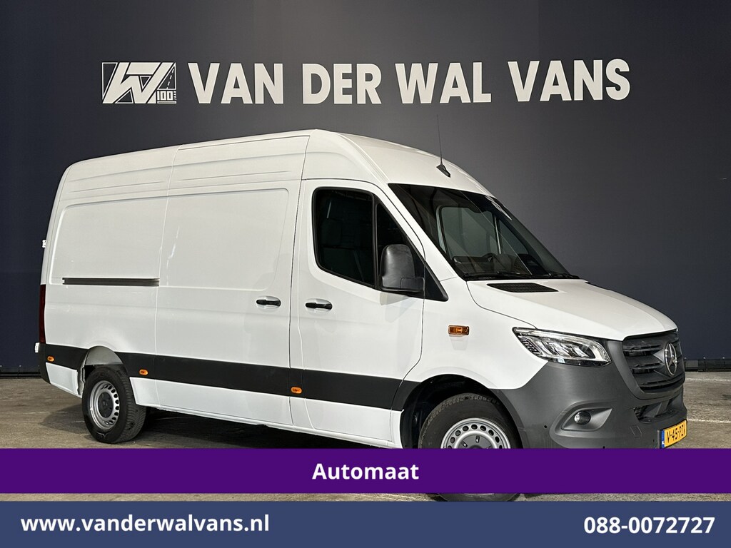 Mercedes-Benz Sprinter 317 CDI 170pk 9G-Tronic Automaat L2H2 2025 model Euro6 Airco | Camera | Navigatie | Adaptieve Cruisecontrol | LED Chauffeursstoel, Stoelverwarming, Parkeersensoren, Bjrijdersbank