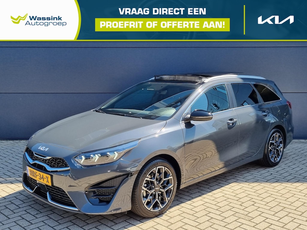 Kia Ceed Sportswagon 1.5 T-GDi GT-PlusLine | Schuif-/Kanteldak | Stoelverwarming | Elekt. Achterklep | JBL | Apple Carplay | Camera |