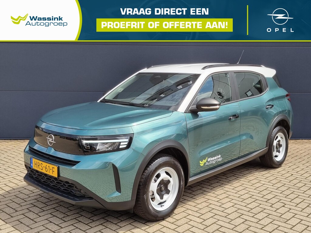 Opel Frontera 1.2 Turbo Hybrid 145pk Edition | Camera | Navigatie | Stoel-/Stuurverwarming | Draadloze Telefoonlader | Direct Leverbaar |