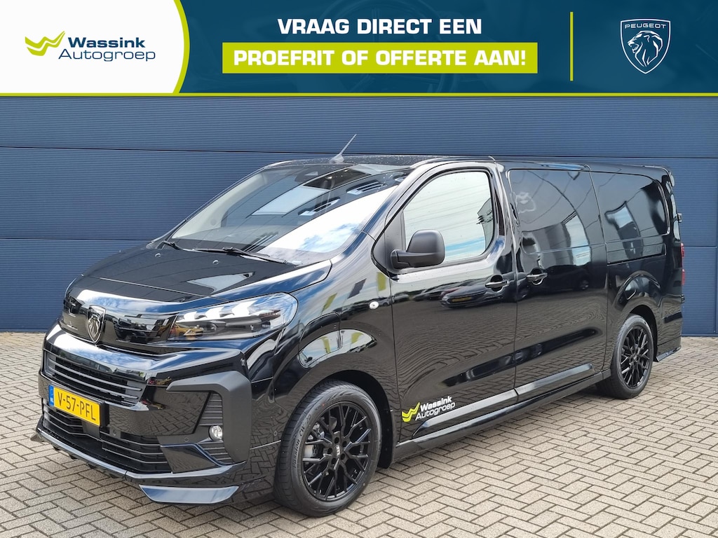Peugeot e-Expert EV L3 75 kWh STX | Lederen Bekleding | Stoel-/Stuurverwarming | Pack Comfort | Pack Winter | Apple Carplay | Laadruimte afwerking