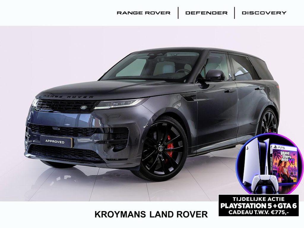 Land Rover Range Rover Sport 3.0 P440e Dynamic HSE l Cold Climate l Koelbox l 23 inch | 24 maanden Approved