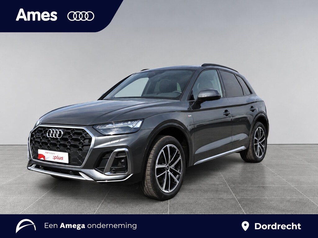Audi Q5 50 299pk TFSI e S edition Parkeerhulp plus | Adaptive cruise control | Stoelverwarming voorin