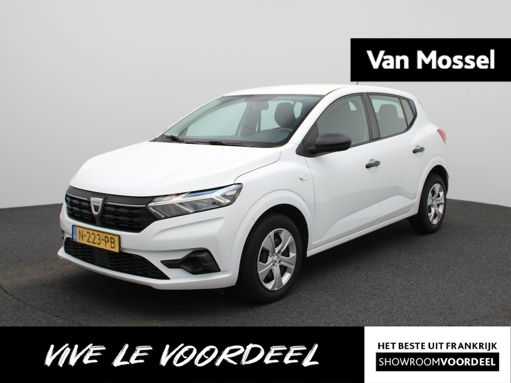 Dacia Sandero 1.0 TCe 90 Essential | PDC Achter | Airconditioning | Armsteun | LED-Verlichting | Cruise Control & Snelheidsbegrenzer | DAB-Radio | Centrale Vergrendeling | Orig. NL