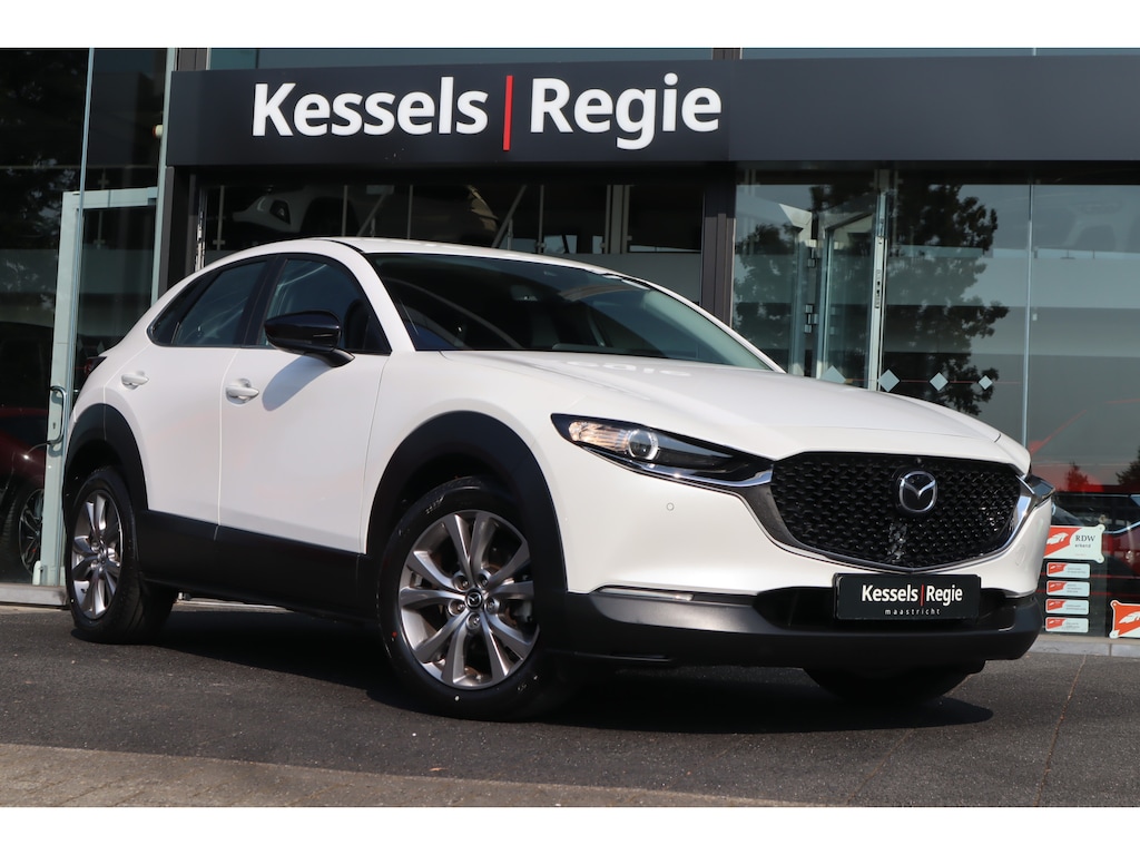 Mazda CX-30 2.0 e-SkyActiv-G M Hybrid | HuD | ACC | 360 | BLIS | Keyless | El.klep | CarPlay | Stuur/Stoelverwarming