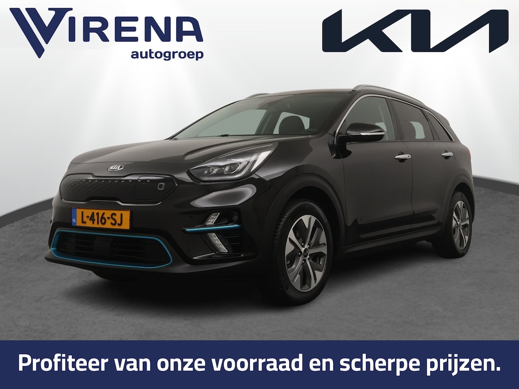 Kia Niro EV e-Niro DynamicPlusLine 64 kWh - SOH 96,0% - Schuif-/kanteldak - Stoel-/stuurverwarming - Navigatie - Cruise Control - Keyless - Fabrieksgarantie tot 07-2028
