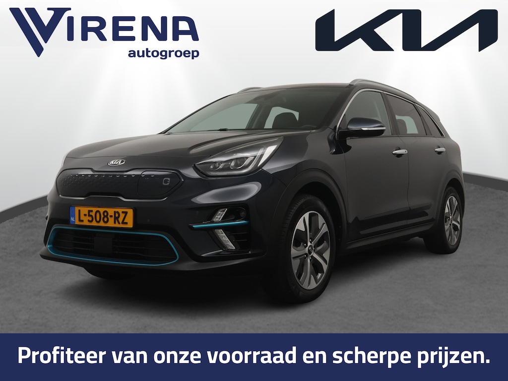 Kia Niro EV e-Niro DynamicPlusLine 64 kWh - SOH 96,5% - Schuif-/kanteldak - Stoel-/stuurverwarming - Trekhaak - Apple CarPlay/Android Auto - Fabrieksgarantie tot 08-2028