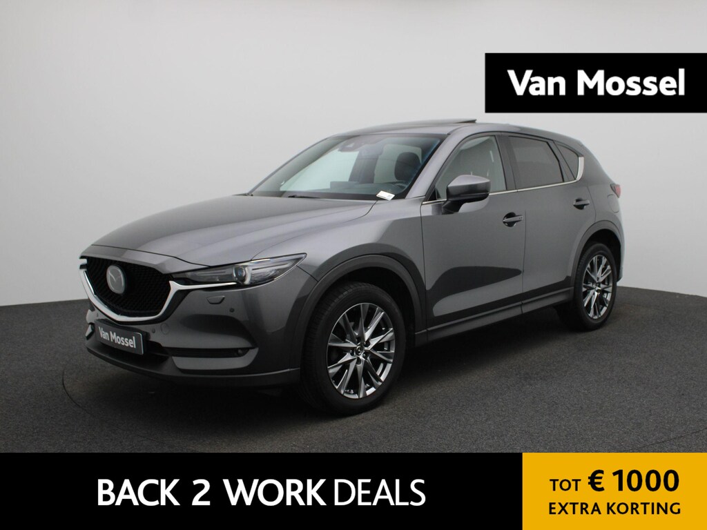 Mazda CX-5 2.0 SkyActiv-G 165 Signature | SCHUIF-KANTELDAK | LEER | HEAD-UP | STOEL-STUURWIELVERWARMING | STOELVERKOELING | CAMERA | NAVIGATIE | BOSE AUDIO