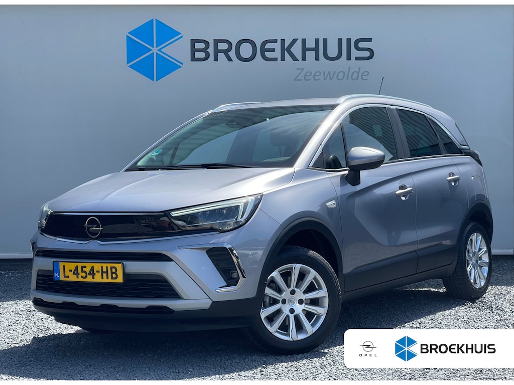 Opel Crossland 1.2 110PK Turbo Elegance CAMERA ACHTER| PARKEERSENSOREN V&A| NAVI| APPLE CARPLAY/ANDROID AUTO| CRUISE CONTROL| CLIMATE CONTROL|