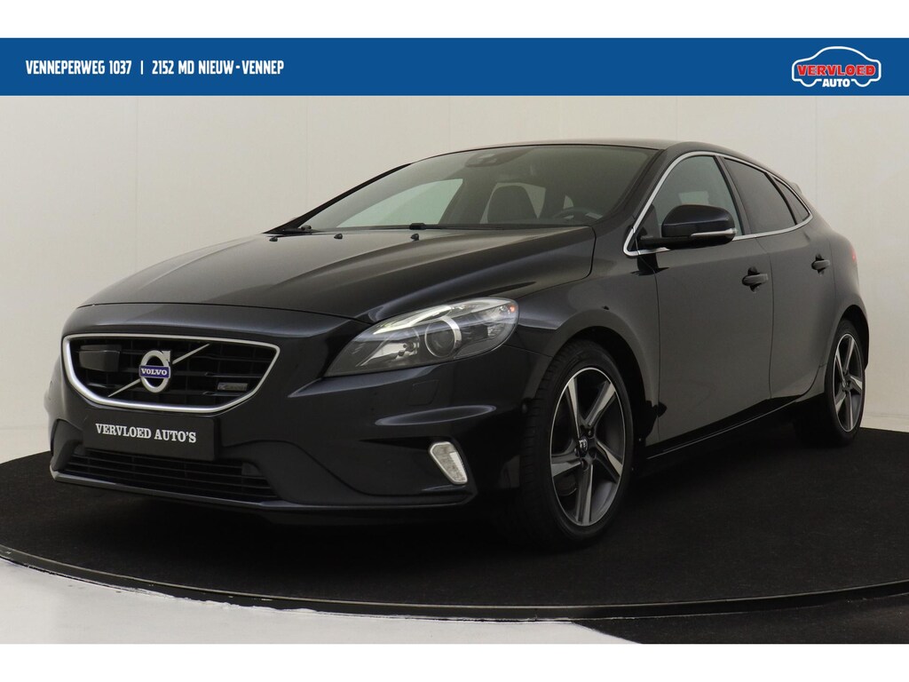 Volvo V40 T3 R-DESIGN -PANO.DAK|PREMIUM-SOUND|POWER-SEATS|LEDER|CAMERA|ADAP.CRUISE|STANDKACHEL|ADAP.LED|BLIS|SPORTCHASSIS|KEYLESS|RTI|PRIVACY.GLAS|17"