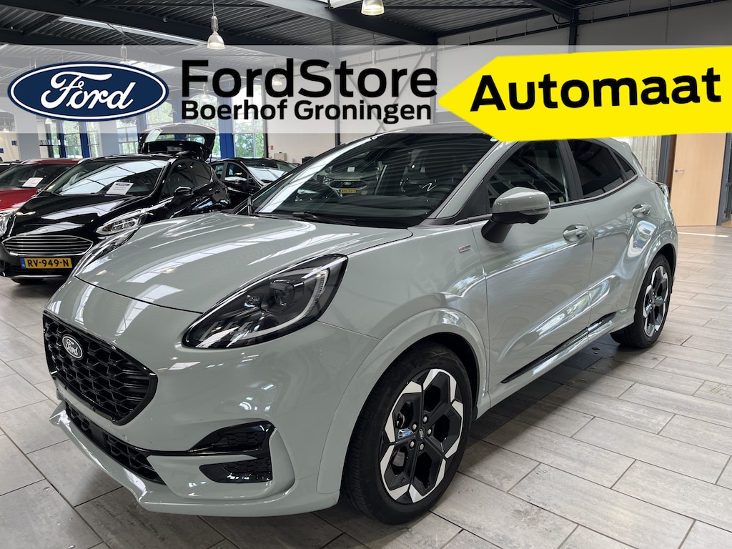 Ford Puma EcoBoost Hybrid 155PK ST-Line X | Winter Pack | Pano | 360° Camera | B&O | Matrix LED | El. a. klep | Adapt. cruise