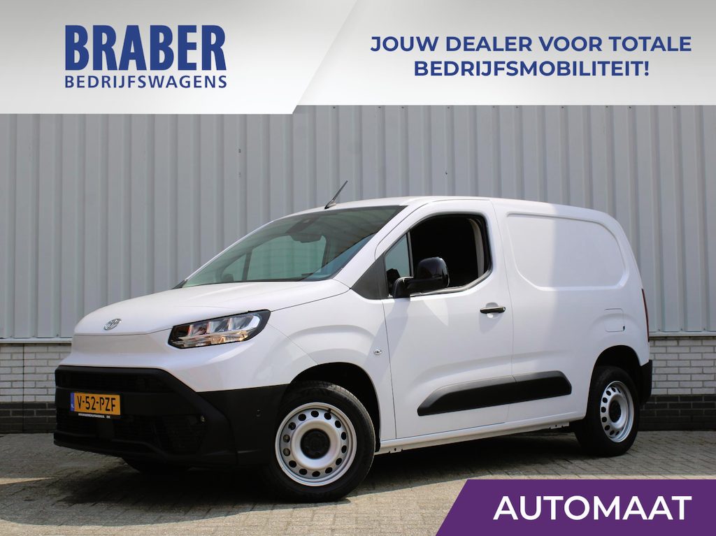 Toyota ProAce City 1.5 D-4D L1 Professional | Automaat | 3-zits | Clima | Navi | Camera | Cruise | Dodehoek detectie | Stoel- en stuurverwarming | Digitale binnenspiegel |