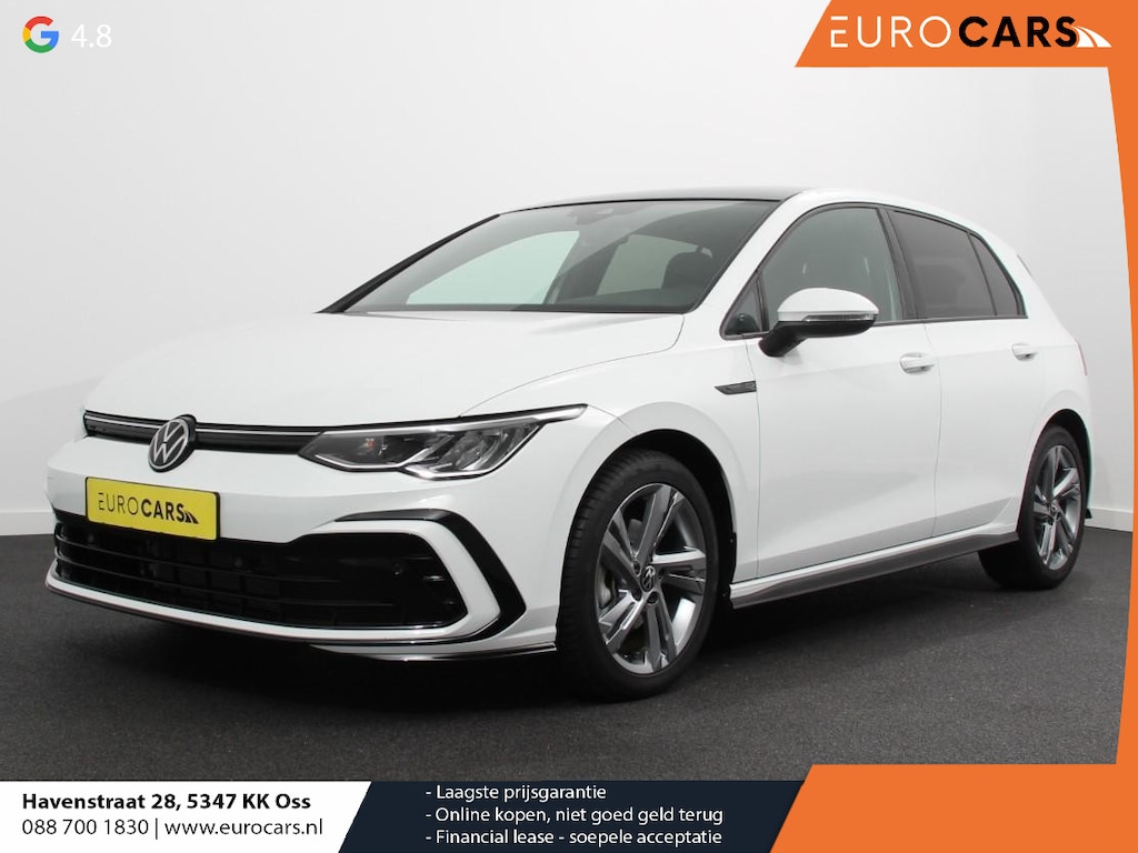 Volkswagen Golf 1.5 eTSI DSG R-Line Panorama dak Navigatie Apple Carplay/Android Auto Climate Control Camera Dab Extra Getint Glas Adaptive Cruise Control Virtual Cockpit Lichtmetalen Velgen
