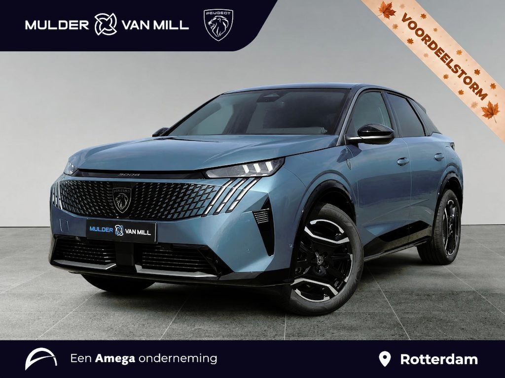 Peugeot E-3008 GT EV 97kWh 230pk | LONG RANGE | DIRECT LEVERBAAR | 360° CAMERA | NAV | CLIMA | STOEL + STUURVERW. | ADAPTIVE CRUISE |