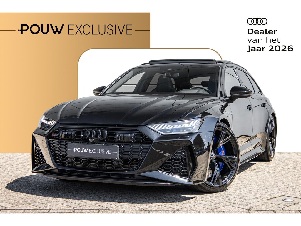 Audi RS6 Avant TFSI 600pk quattro 25Y Edition | Panoramadak | HUD | B&O | Keramisch | Trekhaak | ACC