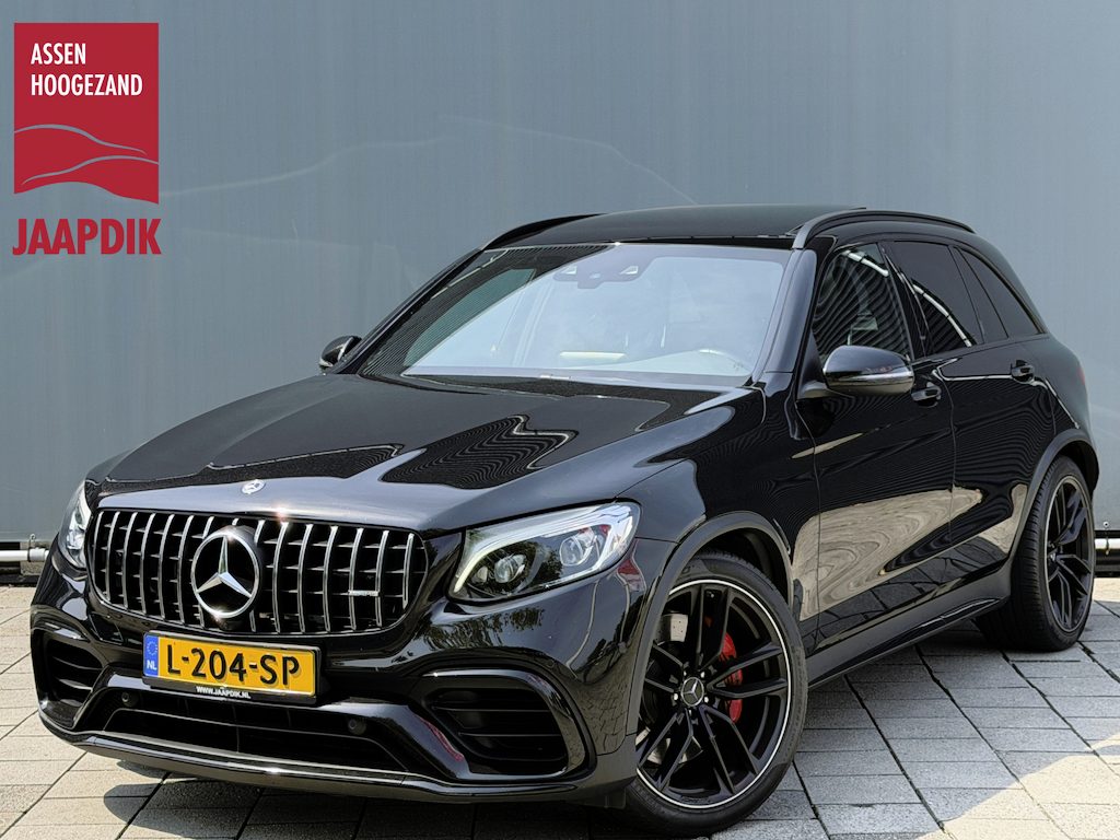 Mercedes-Benz GLC BWJ 2018 | AMG 63 S 510PK 4MATIC+ | TREKHAAK | LEER | PANO DAK | 21'' LMV | NAVI | CLIMA | CAMERA | PDC 2X | STOELVERW |