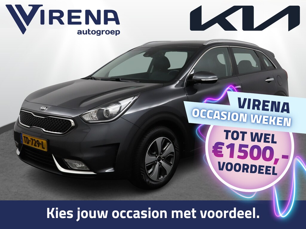 Kia Niro Hybrid 1.6 GDi DynamicLine - Trekhaak - Apple Carplay/Android Auto - Achteruitrijcamera - Cruise Control - Virena Zekerheidspakket t.w.v. €895,-