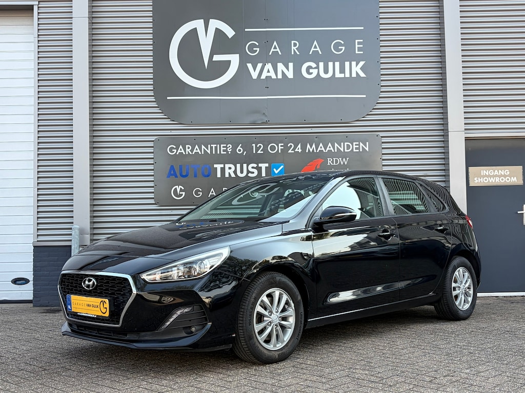 Hyundai i30 1.0 T-GDI 120PK Clima,Cruise,Carplay,Isofix,Stoel+StuurVerwarming,ElektrRamen+Spiegels,Camera,Multi-Stuur,Led,Lmv