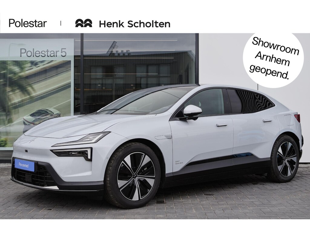 Polestar 4 Long Range Dual motor Plus 100 kWh Harman/Kardon Premium Sound | Head-Up Display | Pixel-LED Koplampen | Elektrisch bedienbare achterklep | Elektrisch verstelbare Achterstoelen | Pilot Assist | Lane Change Assist