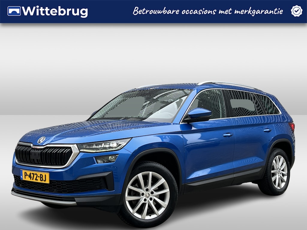 Skoda Kodiaq 1.5 TSI Business Edition 7p. / Navigatie / App connect / Camera / Parkeersensoren V+A / Half leder / Zwenkbare trekhaak / **