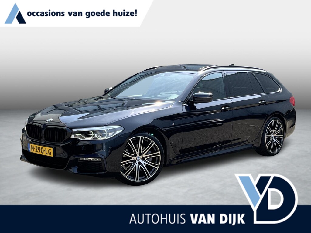 BMW 5-Serie Touring 520i High Executive Edition | NL Auto/2e Eig./Voll.Historie/Individual+M-Sportpakket/Leder/Camera/Head-Up/Pano.Dak