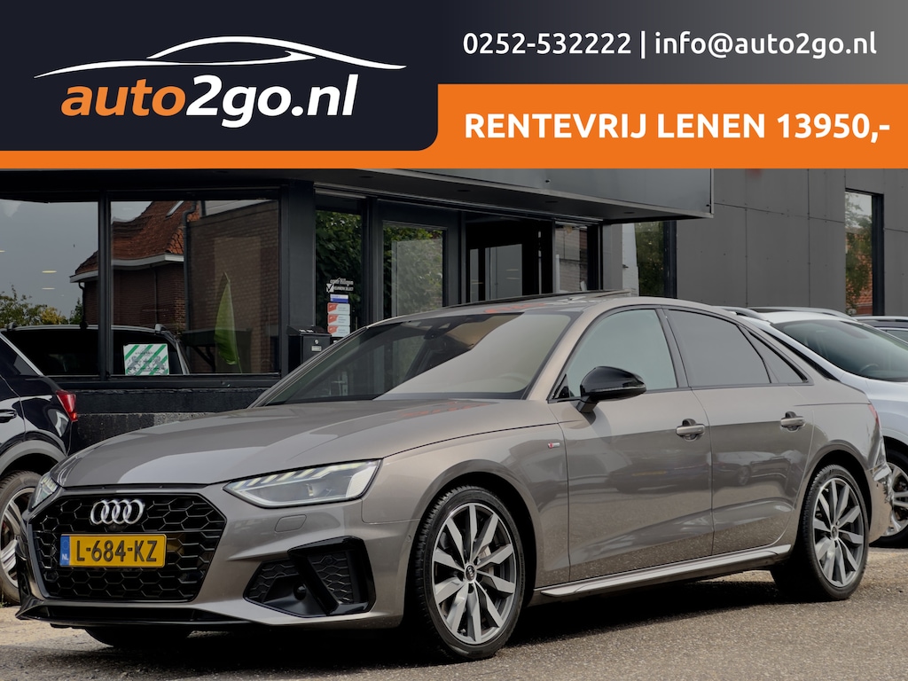 Audi A4 Limousine 40 TFSI AUT7 3X S-LINE COMPETITION PANODAK LEDER NAVI CAMERA DIGI-DASH APPLE-CARPLAY LED LMV PDC