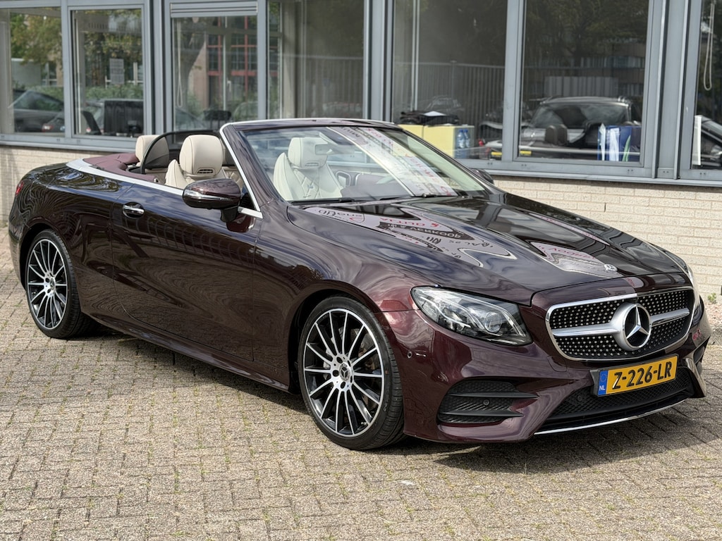 Mercedes-Benz E-klasse Cabrio 300 Premium Plus - AMG line - Burmester - Designo