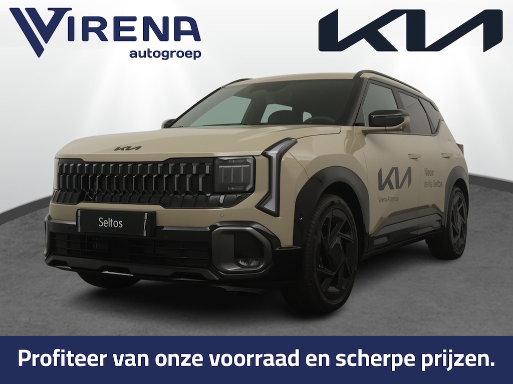 Kia Seltos 1.6 T-GDI DCT7 X-Line Demo Edition - Direct leverbaar! - Stoel-/stuurverwarming - Stoelventilatie - Memory Seats - Fabrieksgarantie tot 07-2033