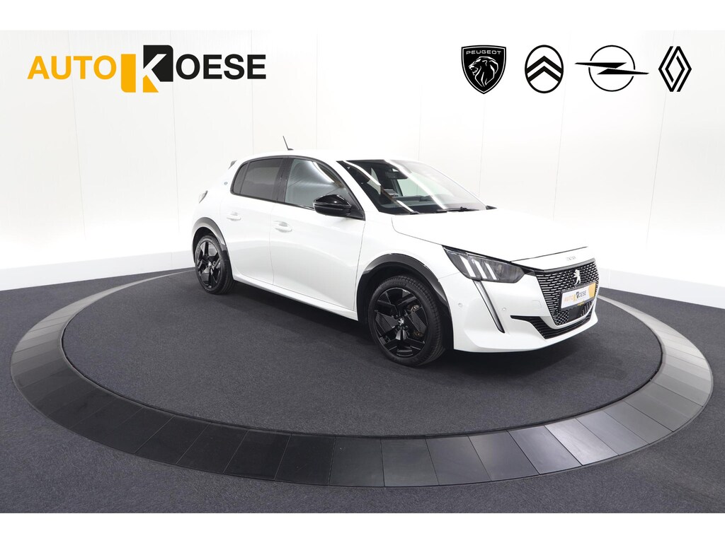 Peugeot e-208 EV GT 50 kWh | 93,7% SOH | Black Pack | Dodehoekdetectie | Camera | Apple Carplay