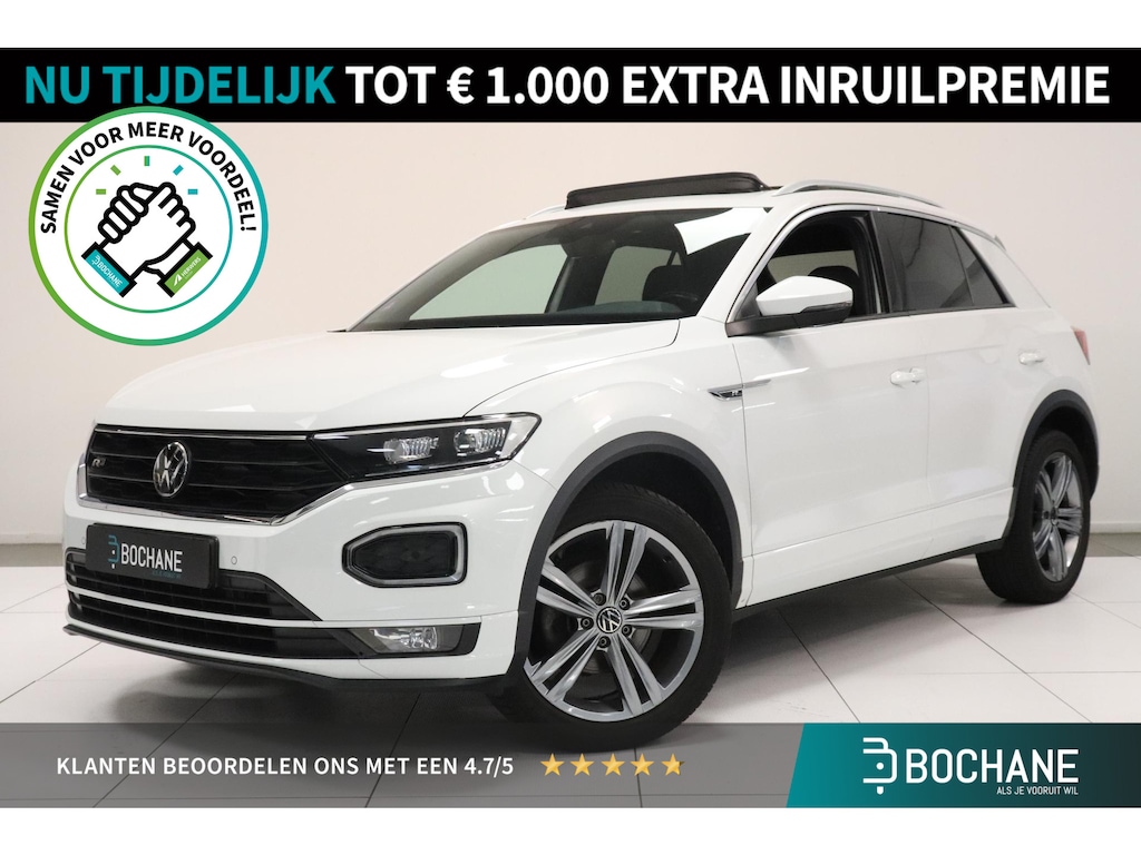 Volkswagen T-Roc 1.5 TSI 3x R-line | Pano | Camera | Navigatie | Adaptieve cruise | Elek. Achterklep | AppleCarplay AndroidAuto |