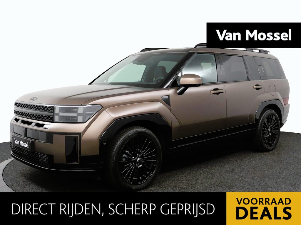 Hyundai Santa Fe 1.6 T-GDI PHEV Black Line 4WD 6p | Uit Voorraad Leverbaar | Apple Carplay/Android Auto | Zwart leder | ACTIEPRIJS, VRAAG NAAR DE VOORWAARDEN |