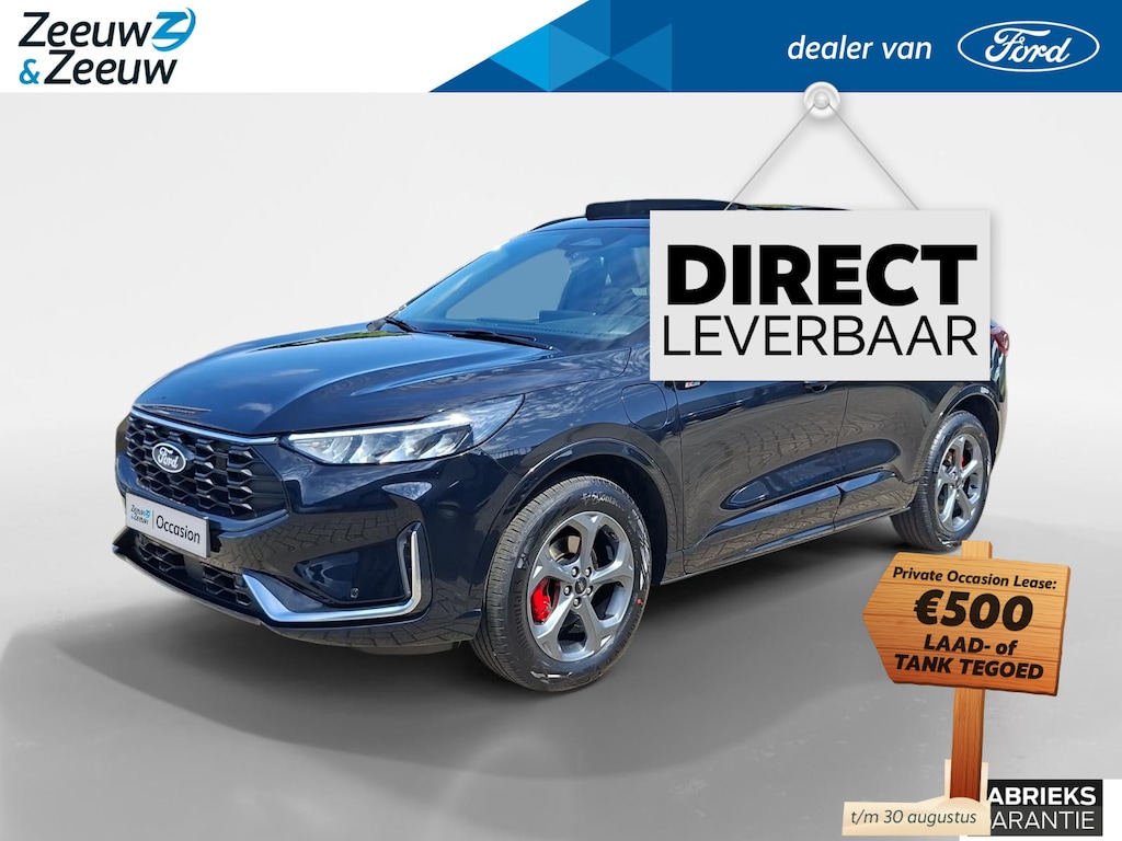 Ford Kuga 2.5 PHEV ST-Line X | Winterpack | Wegklapbare trekhaak | Kantel / schuifdak | 2100kg trekgewicht | Direct leverbaar!