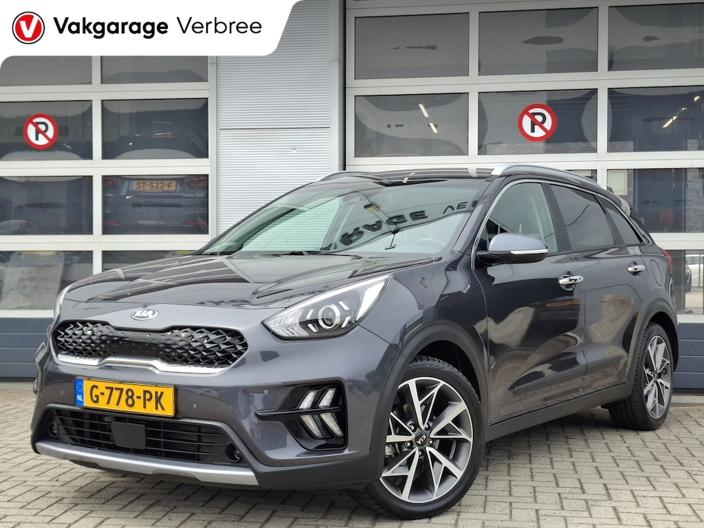 Kia Niro Hybrid 1.6 GDi DynamicPlusLine | Navigatie/Android/Apple Carplay | LM Velgen 18" | Voorstoelen + Stuur Verwarmd | Cruise Control Adaptief | Dodehoekdetectie | Airco |